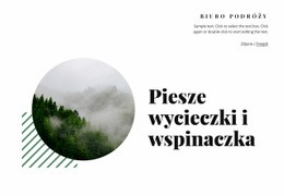 Szablon HTML5 Piesze Wycieczki I Wspinaczka Na Dowolne Urządzenie