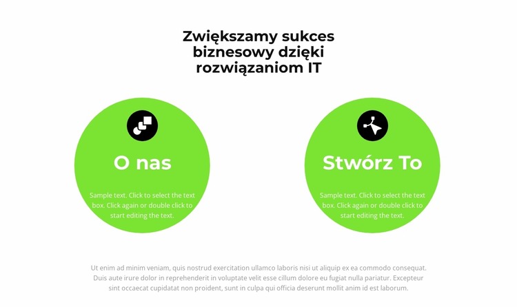 Twórz produkty Szablon Joomla