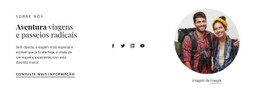 Passeios De Aventura E Radicais Modelo De Site CSS