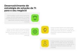 Modelo De Design Para Lançar O Seu Próprio