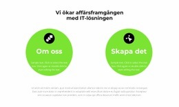 Skapa Produkter - Responsiv HTML-Mall