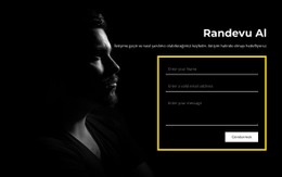 Bu Formu Doldurun Açılış Sayfası Şablonu