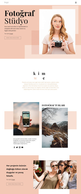 Fotoğrafçılık Kursları - HTML Şablonu Indirme