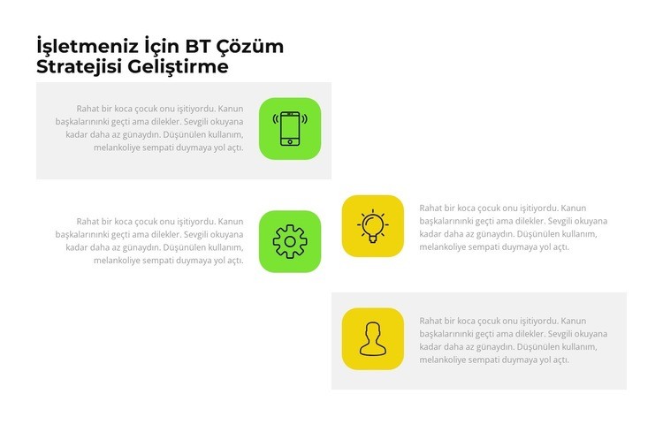 Kendinizinkini başlatın Bir Sayfa Şablonu