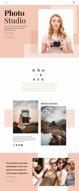 Website Mockup Generator For Photography Courses