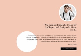 Ein Exklusives Website-Design Für Erstaunliche Fotos Für Anfänger Und Fortgeschrittene