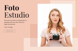 Estudio Fotografico - Descarga Gratuita De Plantilla HTML5