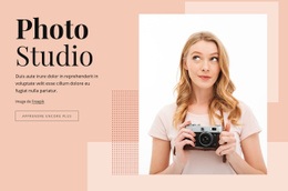 Studio De Photographie - Meilleure Maquette De Site Web