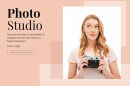 Superbe Thème WordPress Pour Studio De Photographie