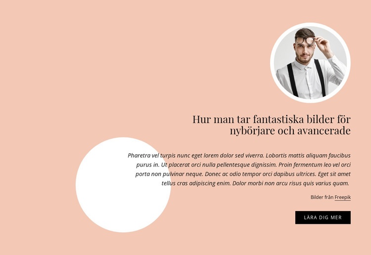 Fantastiska bilder för nybörjare och avancerade WordPress -tema