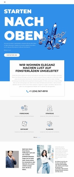 Ein Frischer Look - Website-Vorlagen