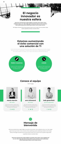 Una Nueva Mirada A Los Negocios - Descarga Gratuita De La Plantilla Joomla