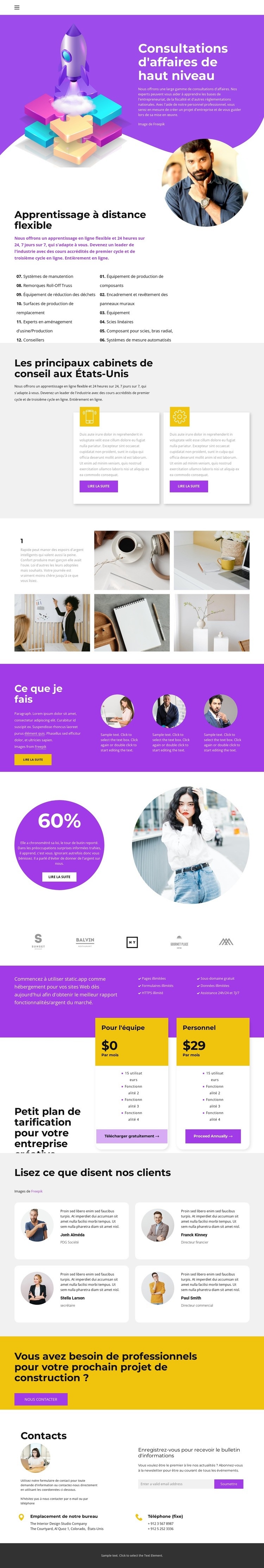 Un nouveau regard sur le marketing Créateur de site Web HTML