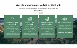 Vos Vacances Sont Entre De Bonnes Mains - Modèle De Maquette De Site Web