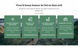 Modèle D'Une Page Le Plus Créatif Pour Vos Vacances Sont Entre De Bonnes Mains