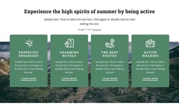 HTML Page Design For Your Holiday Is In Good Hands