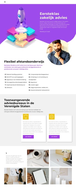 Een Nieuwe Kijk Op Marketing - Aanpasbaar Professioneel WordPress-Thema