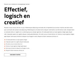 Tekst En Lijst - Ultiem Website-Ontwerp
