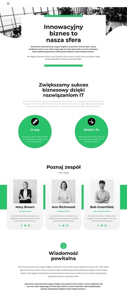 Świeże Spojrzenie Na Biznes - Piękny Motyw WordPress