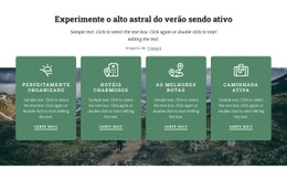 Suas Férias Em Boas Mãos Modelo HTML5 E CSS3