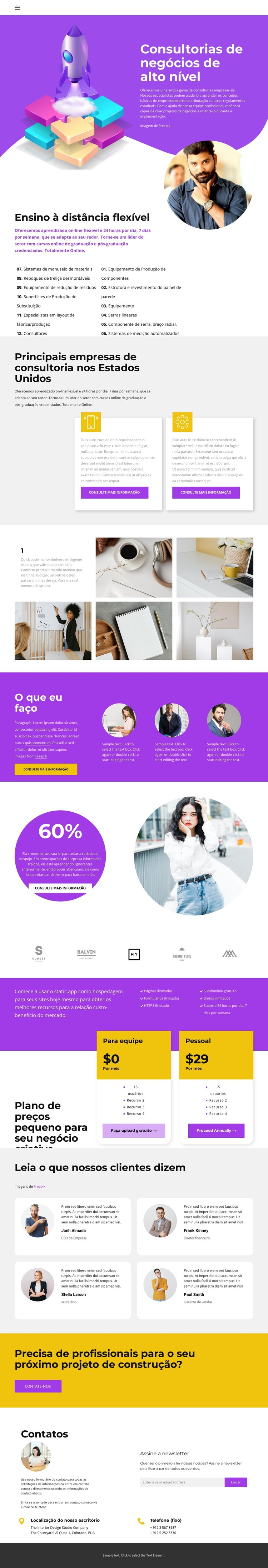 Um novo olhar sobre o marketing Modelo HTML