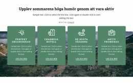 HTML-Sidadesign För Din Semester Är I Goda Händer