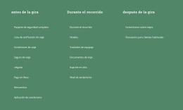 Texto Sobre Fondo De Color: Inspiración De Plantilla De Una Página