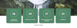 Modelo CSS Para Pacotes De Trekking E Aventura