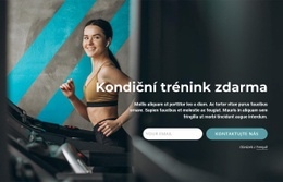 Personalizované Cvičební Plány – Šablona Prémiového Webu Pro Firmy