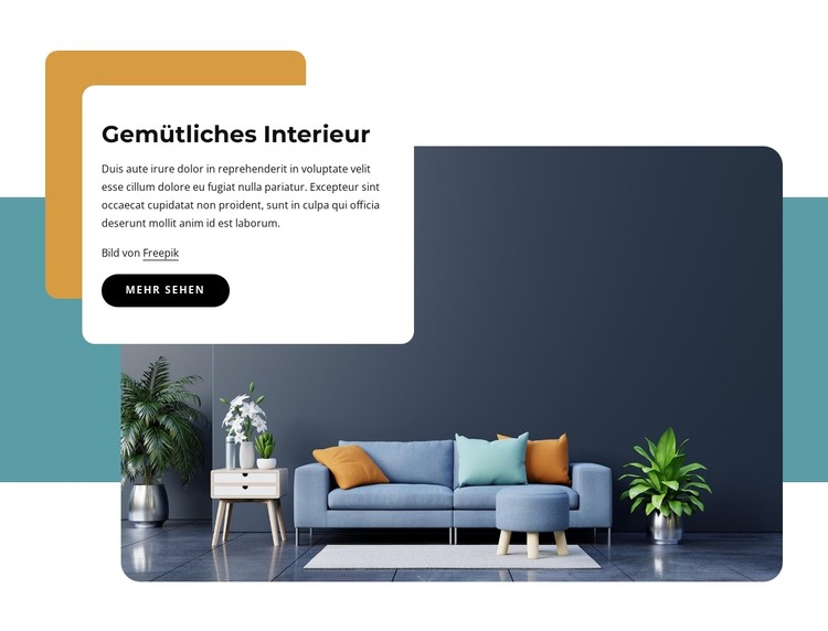 Forschungsstudio für Innenarchitektur HTML-Vorlage