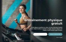 Superbe Modèle HTML5 Pour Plans D'Exercices Personnalisés