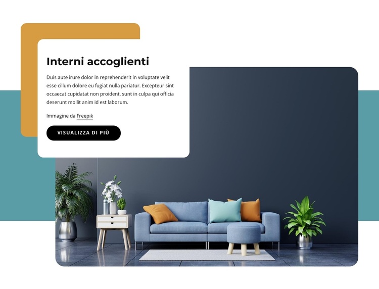 Studio di ricerca di interior design Tema WordPress