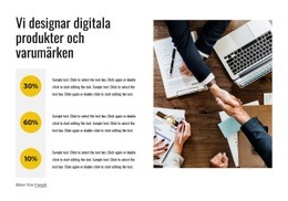 Anpassade Teckensnitt, Färger Och Grafik För Varumärke Och Användarupplevelse