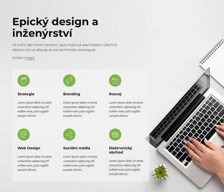 Design a vývoj webu Webový design