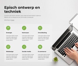 Ontwerp En Webontwikkeling - Responsief WordPress-Thema