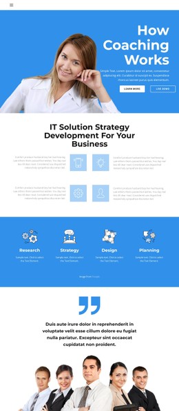 Quick Learning Course CSS Template