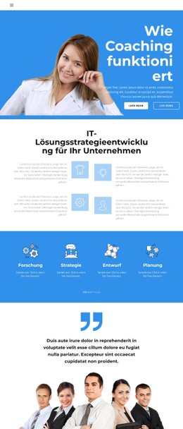 Schnelllernkurs Saubere Und Minimale Vorlage