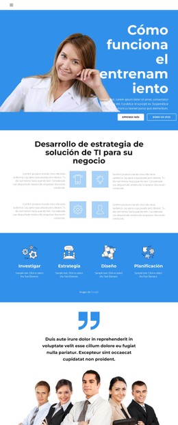 Curso De Aprendizaje Rápido Plantilla Limpia Y Minimalista