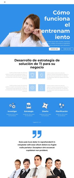 Curso De Aprendizaje Rápido: Plantilla De Página HTML