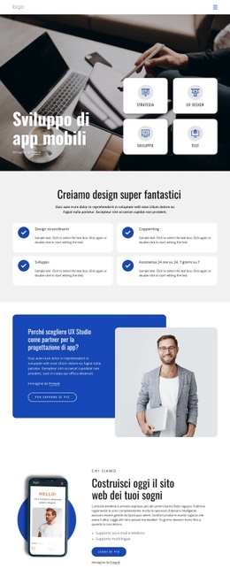 Società Di Sviluppo Di App Mobili - HTML Website Creator