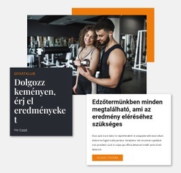 Dolgozz Keményen, Hogy Jó Legyen - HTML Webhelysablon