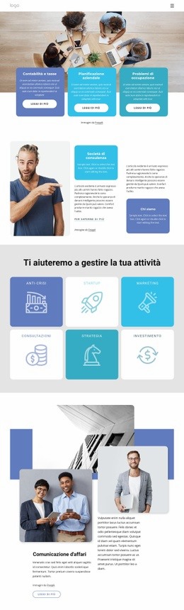 Start Up E Raccolta Fondi - Funzionalità Di Creazione Siti Web