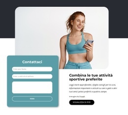 Combina Le Tue Attività Sportive - HTML Builder