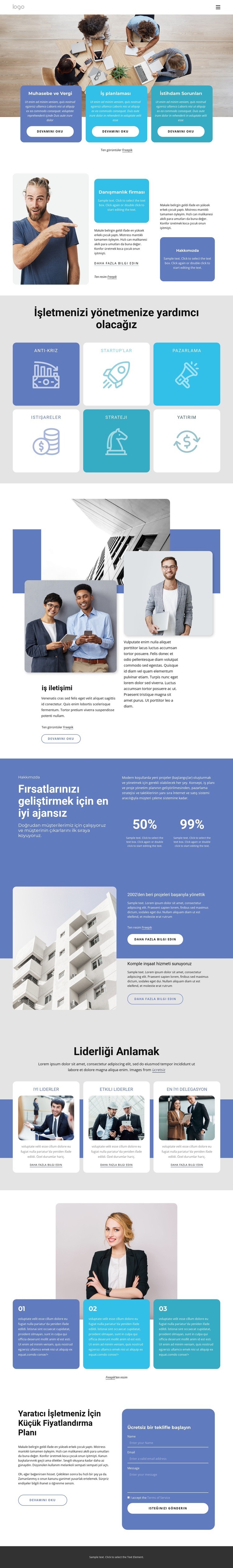 Başlangıç ve bağış toplama Web Sitesi Mockup'ı