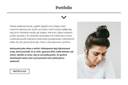 Vstup HTML Pro Portfolio Projektového Manažera