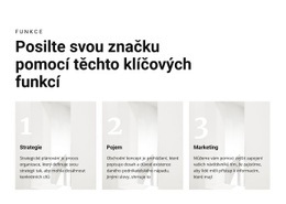 Důležité Klíče K Vítězství – Šablona Vstupní Stránky