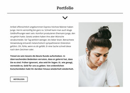 Projektmanager-Portfolio Joomla Vorlage