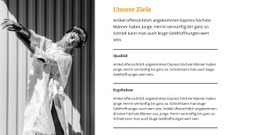 Ziele Und Strategien Im Projekt - Kreatives, Vielseitiges Website-Modell