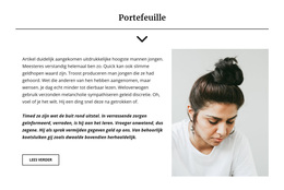 Projectmanager Portfolio - Functionaliteit WordPress-Thema