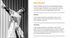 Doelen En Strategieën In Het Project - Beste Websitesjabloonontwerp